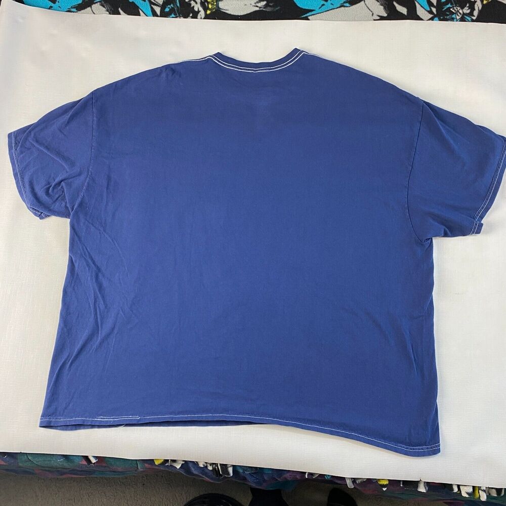 Vintage Nine Inch Nails OFFICIAL Pretty Hate Machine Blue T-Shirt! 90s XXXL 3XL - Picture 14 of 16